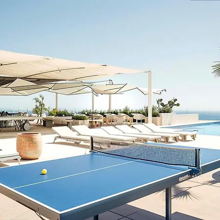 Modern House With Pool For 12 Guests In Vakantiehuis Líndos